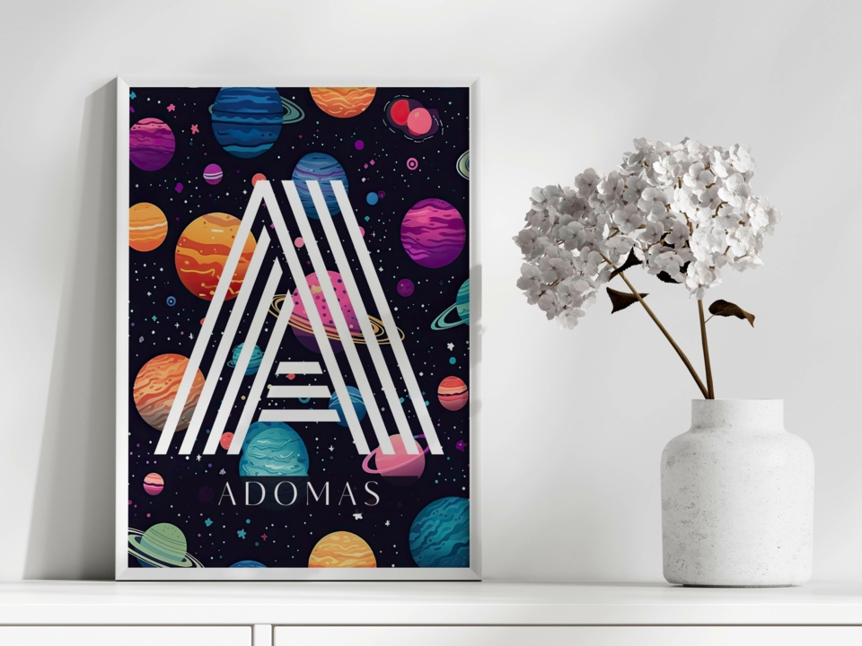 Plakatas VARDAS KOSMOSAS